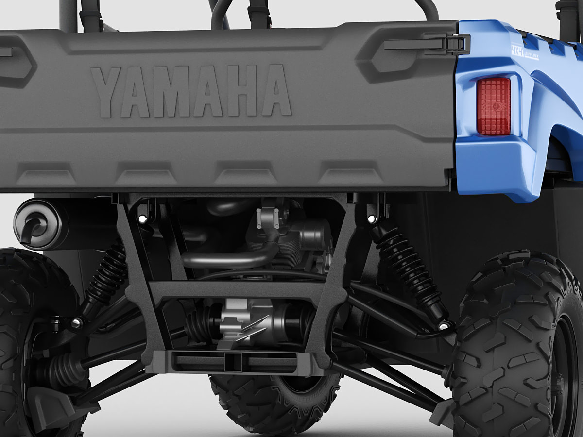 Yamaha Viking 3D model_4