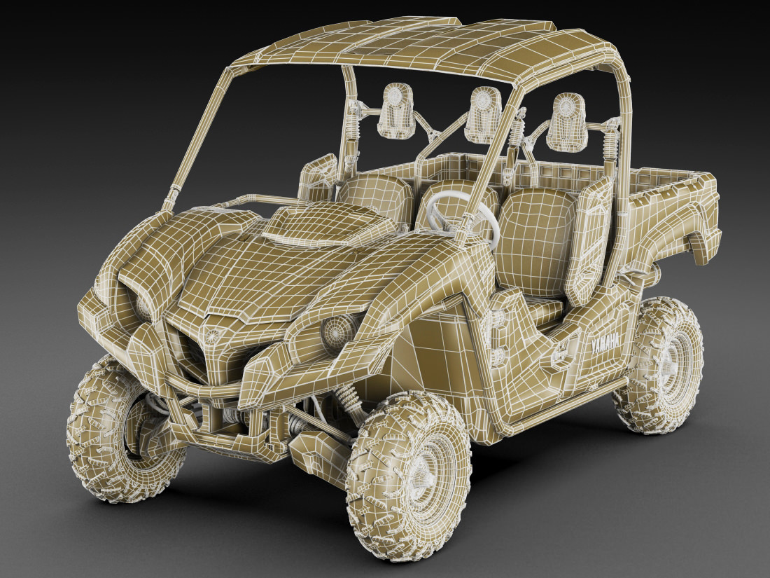Yamaha Viking 3D model_25
