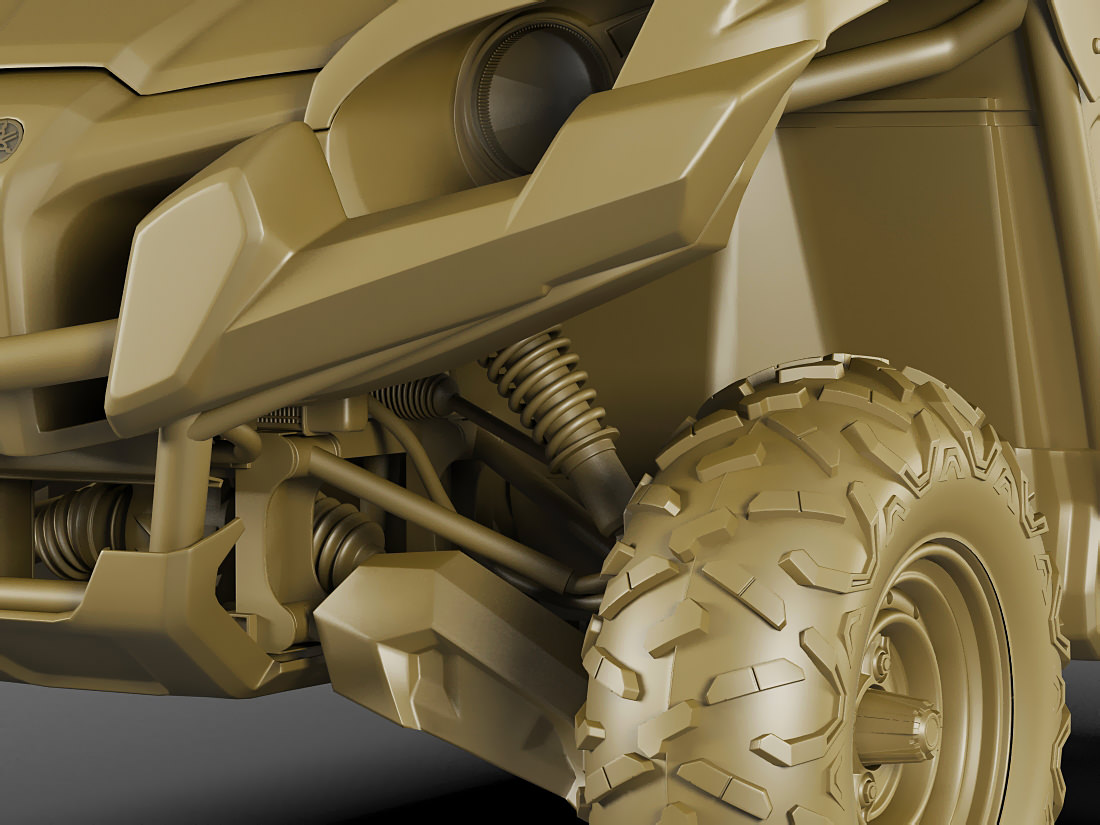 Yamaha Viking 3D model_22