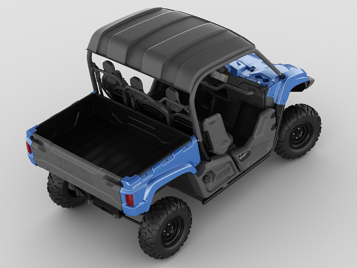 Yamaha Viking 3D model_6