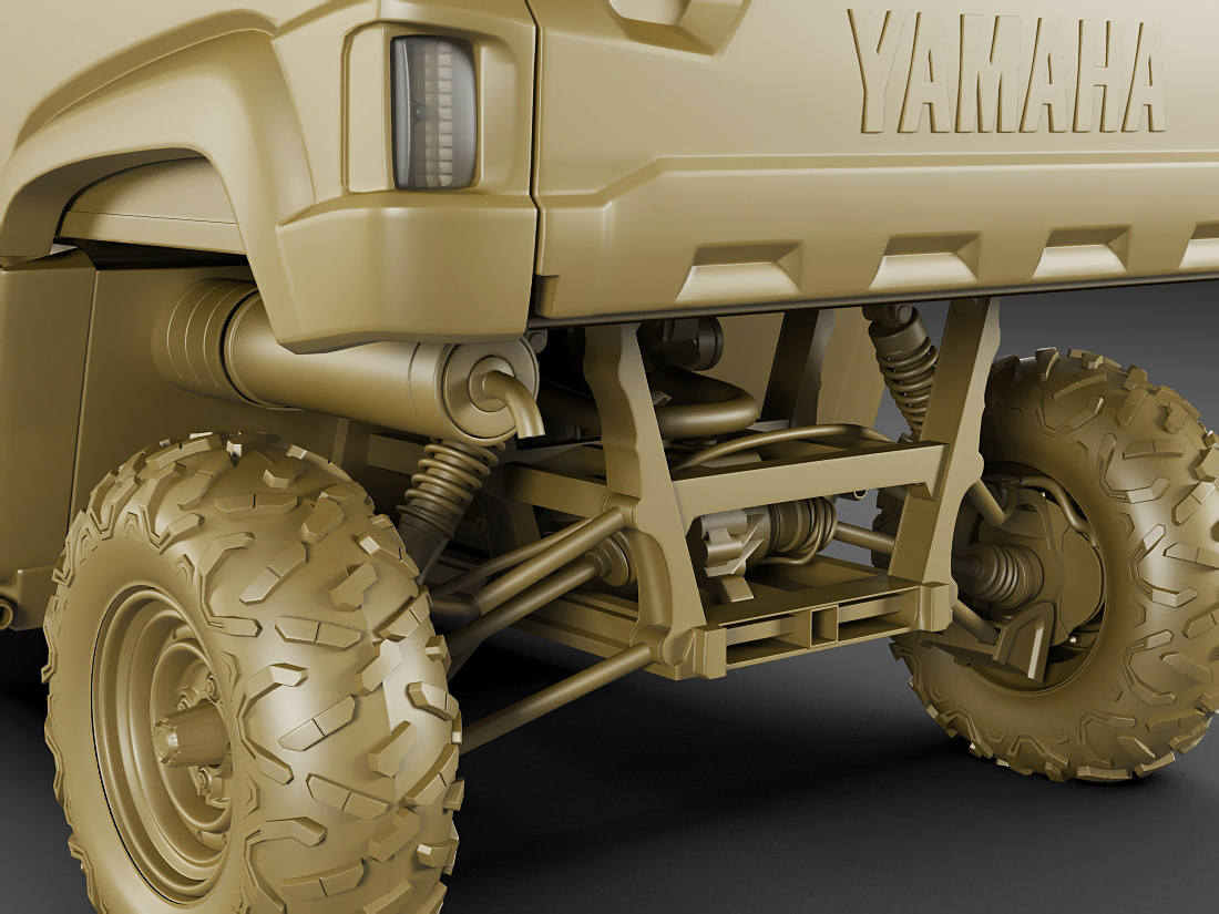 Yamaha Viking 3D model_23