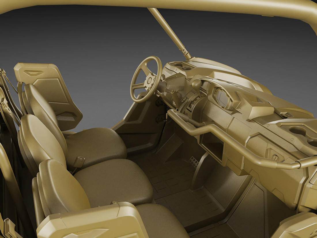 Yamaha Viking 3D model_24