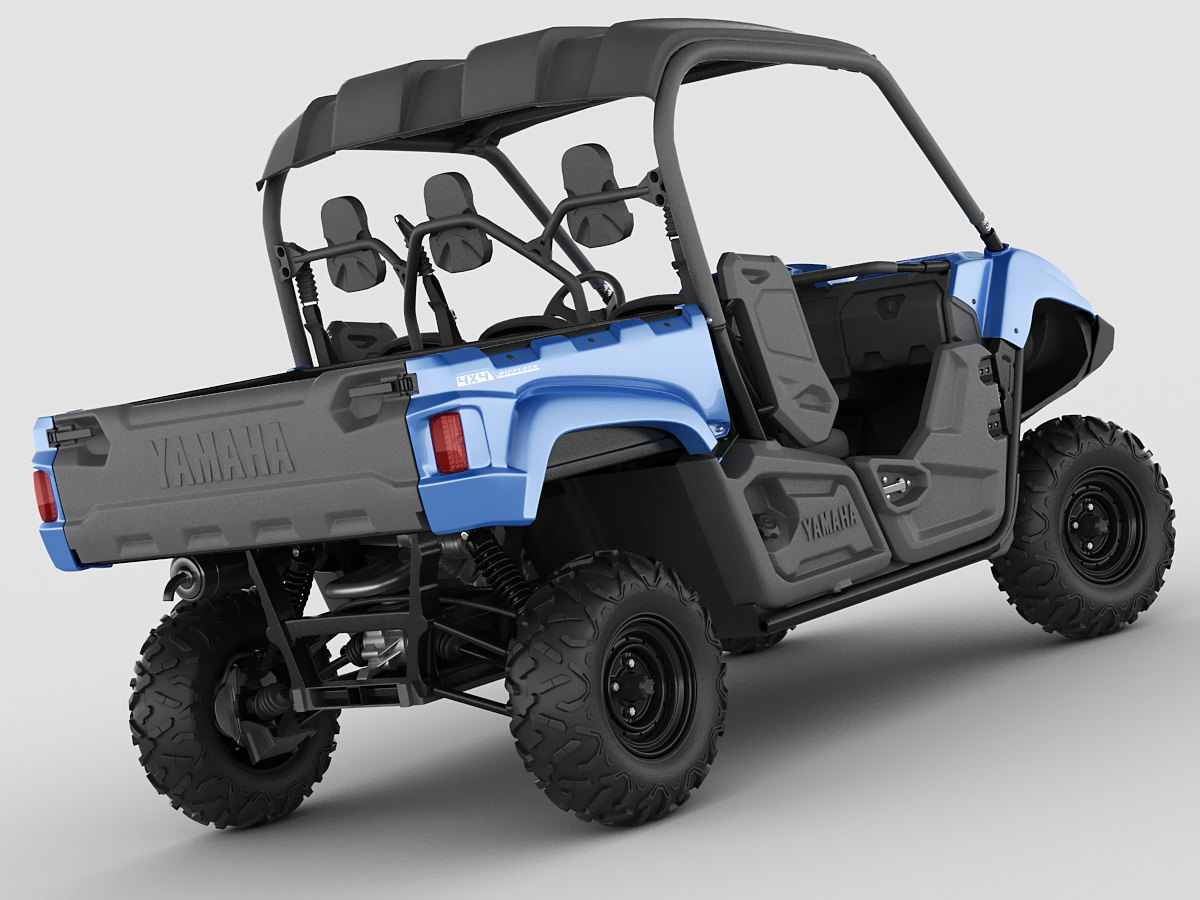 Yamaha Viking 3D model_8