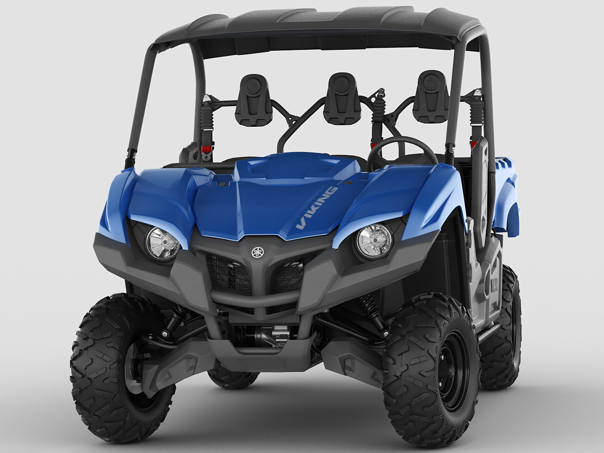 Yamaha Viking 3D model_11