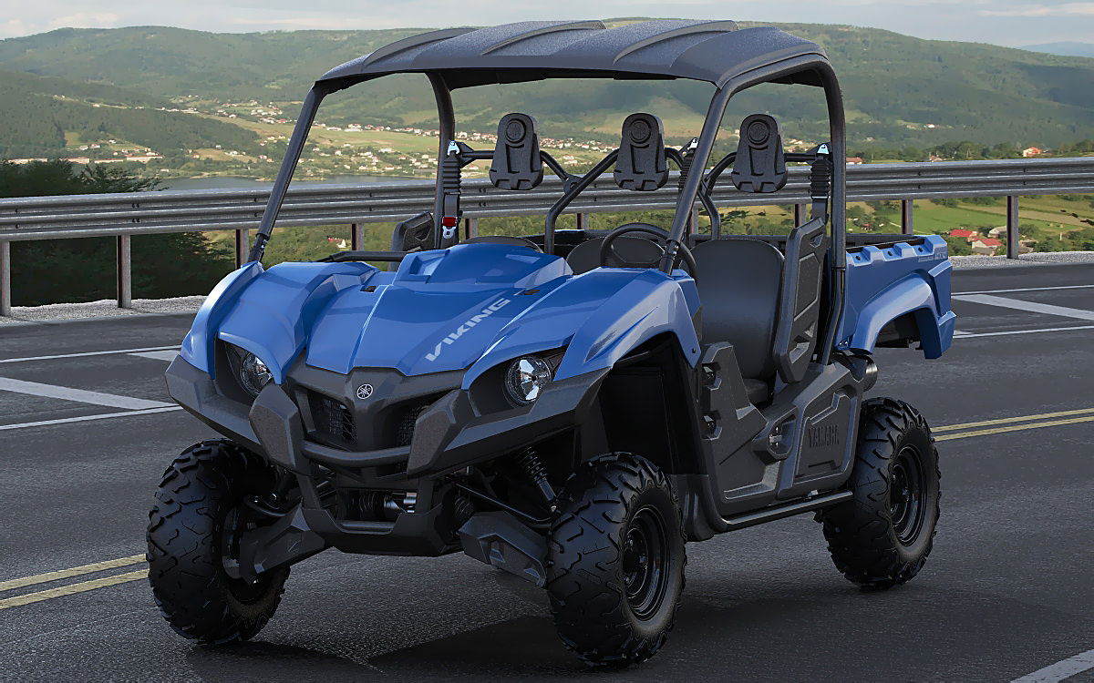 Yamaha Viking 3D model_17