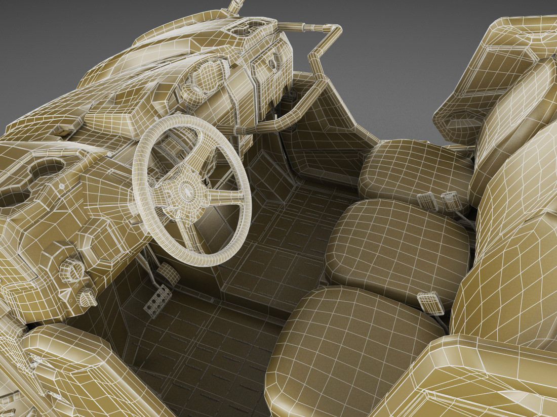 Yamaha Viking 3D model_27