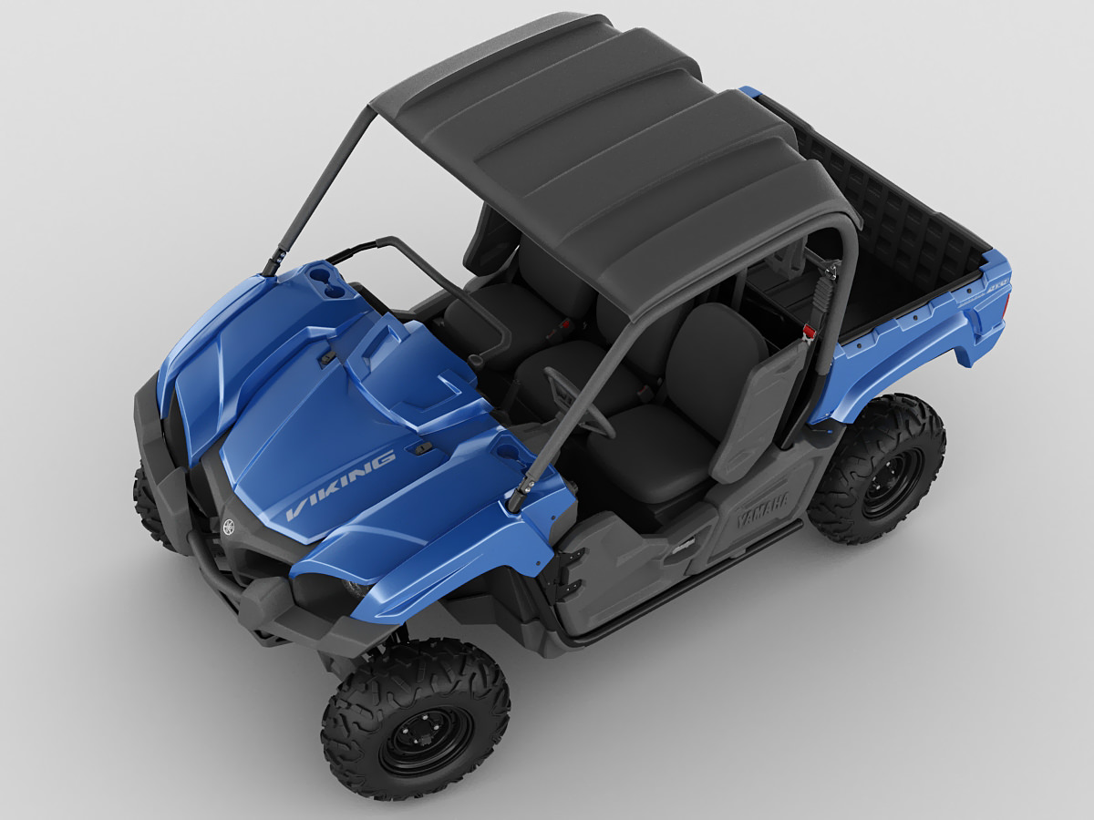 Yamaha Viking 3D model_5