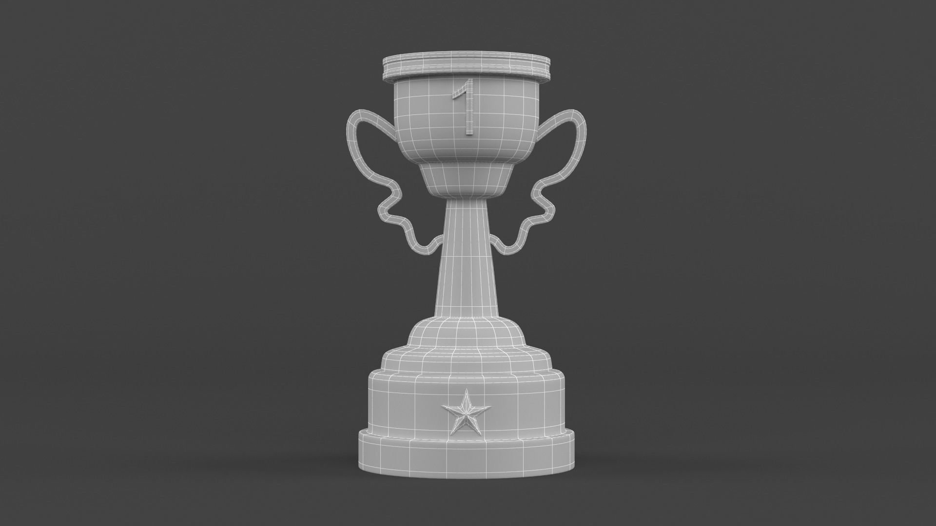 Trophy Cups 3D model_6