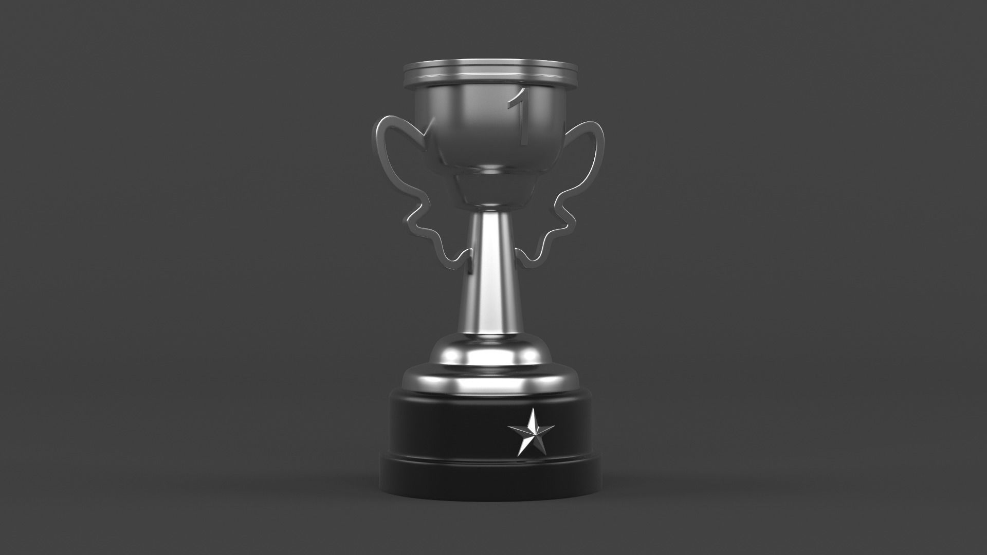 Trophy Cups 3D model_4
