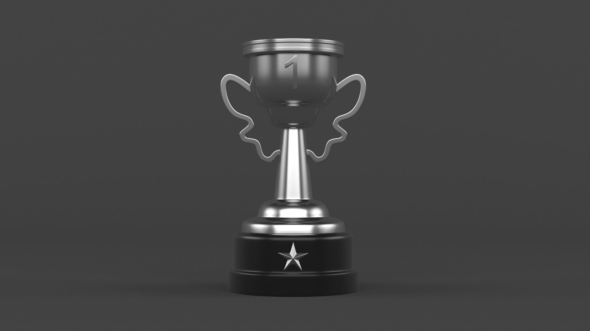 Trophy Cups 3D model_3