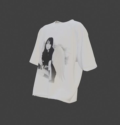 T-shirt Free 3D model