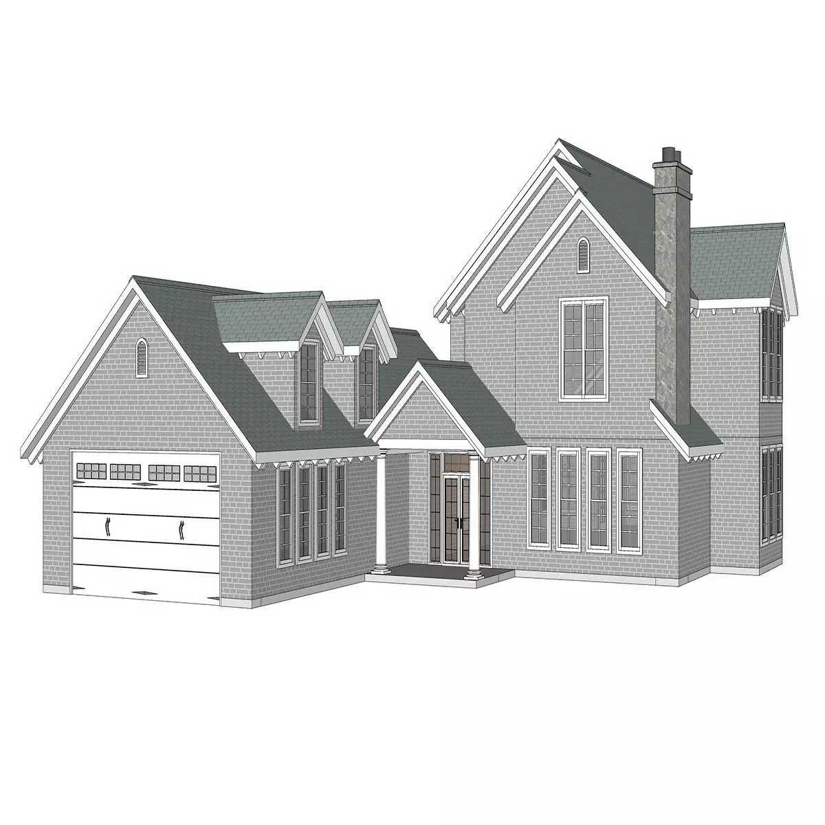 Bangalow House-20 3D model