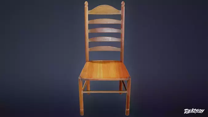 SUBURBS - Dining Set Farmhouse 01 - LOW POLY AND NANITE