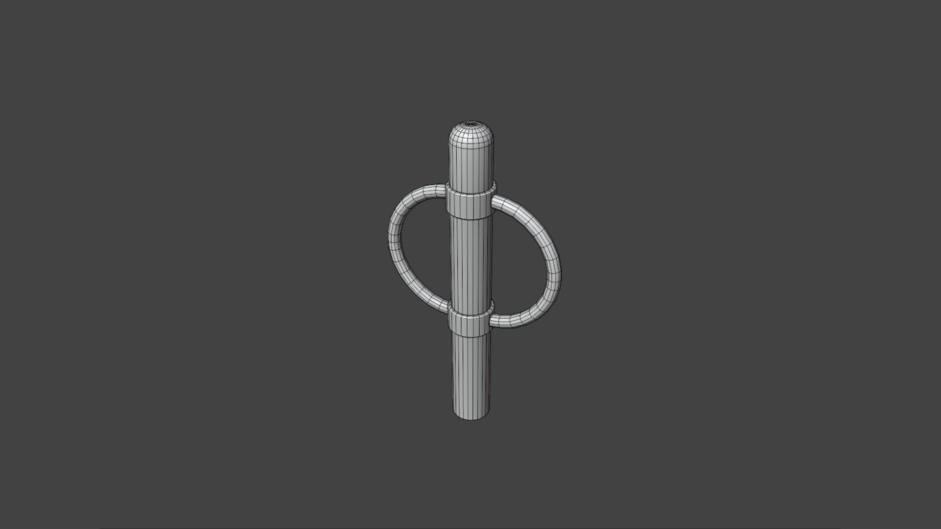 Bollards Pack Low-poly 3D model_19