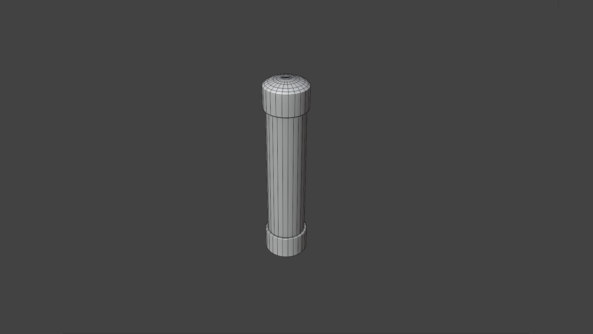 Bollards Pack Low-poly 3D model_20