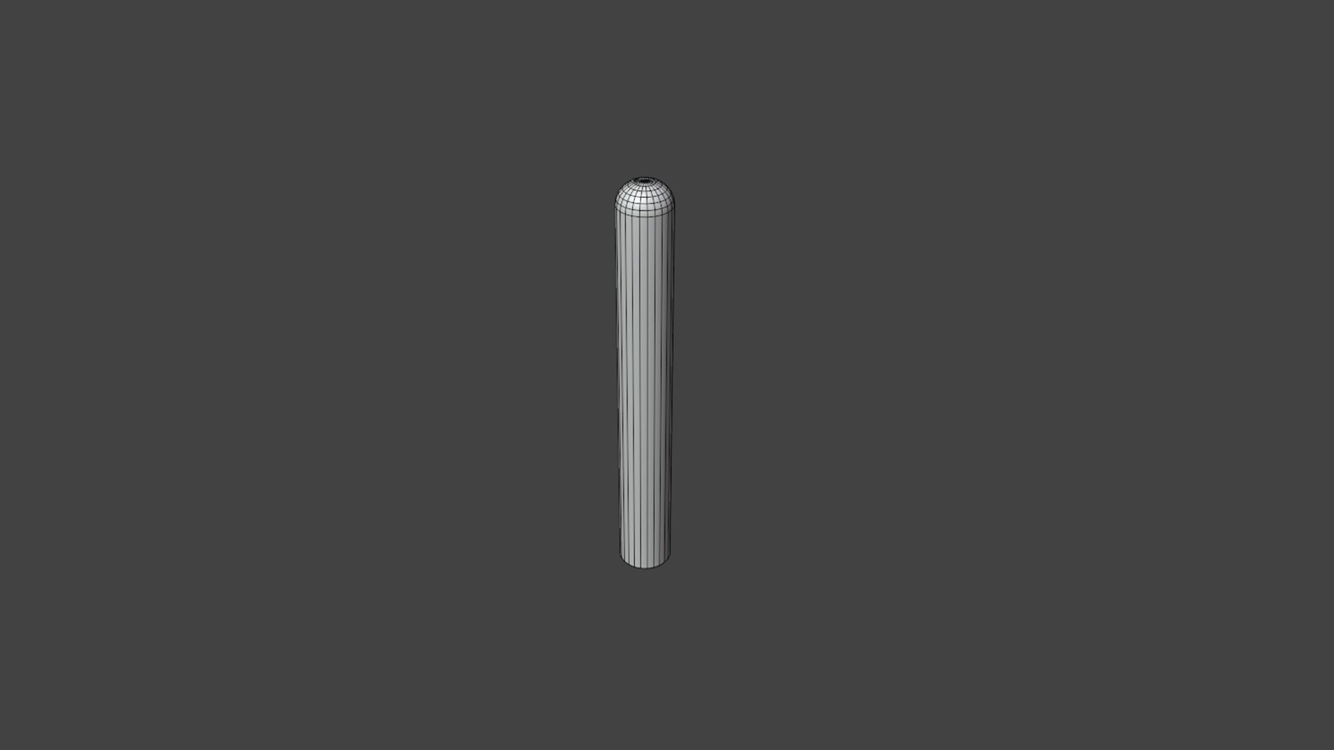 Bollards Pack Low-poly 3D model_23