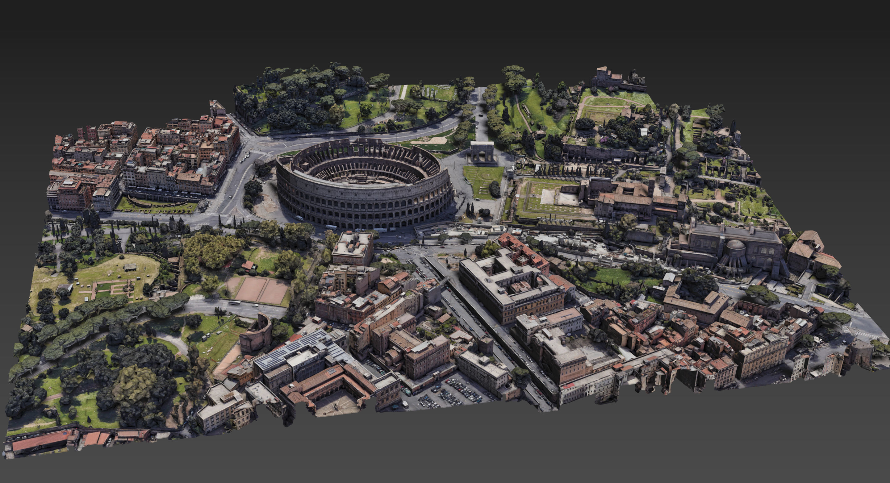 Rome Coliseum 3D Scan 3D model_2