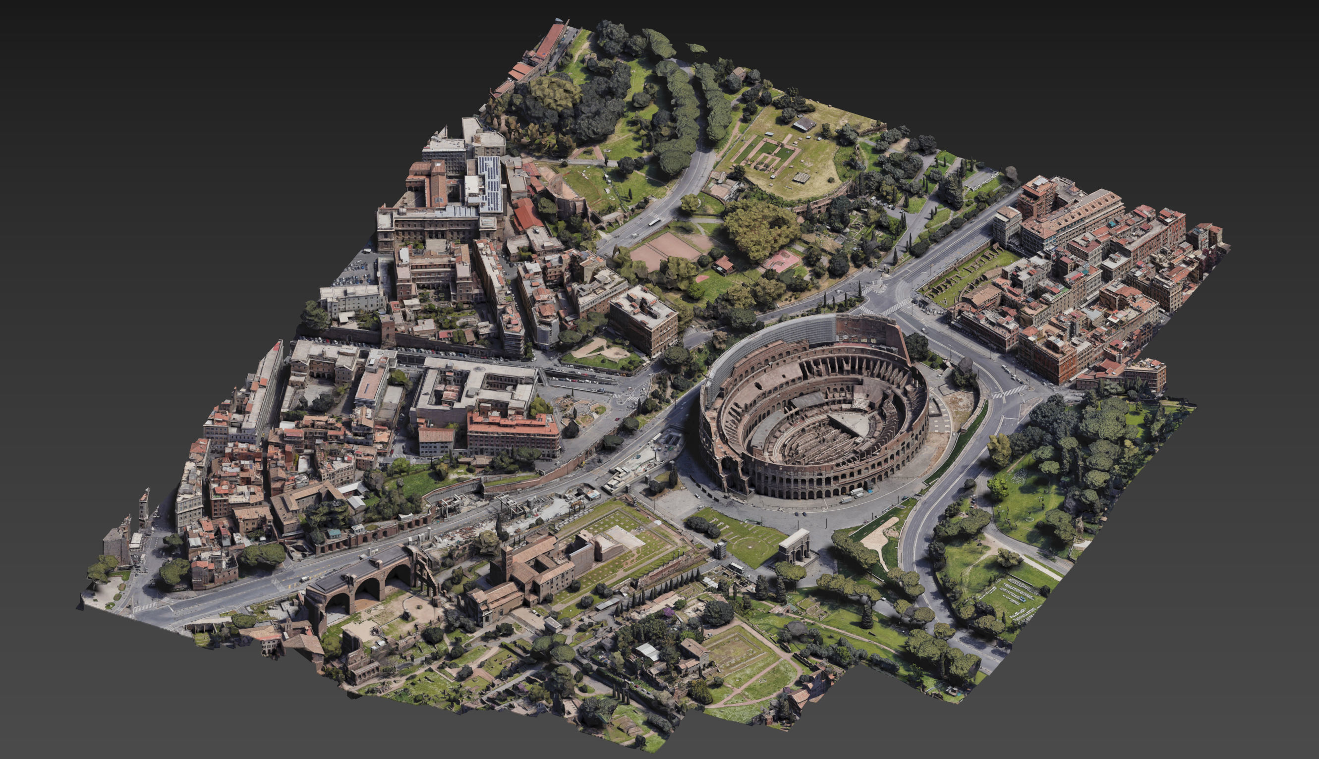 Rome Coliseum 3D Scan 3D model_1