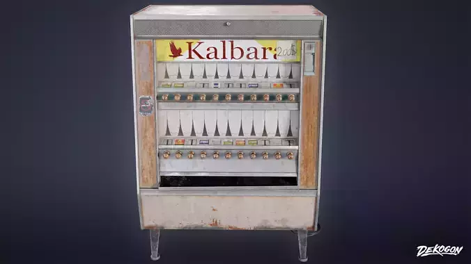 SUBURBS - Dispenser 01 - LOW POLY AND NANITE