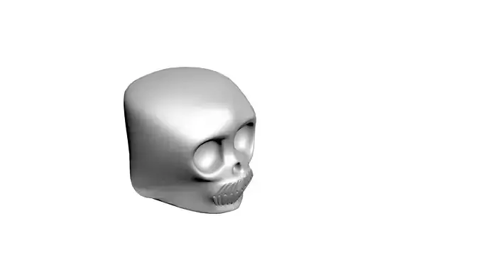 Skull 3D model
