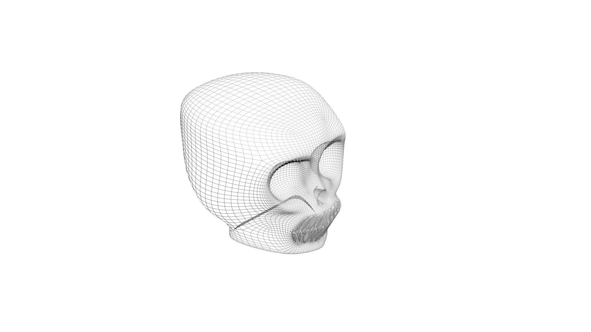 Skull 3D model_3
