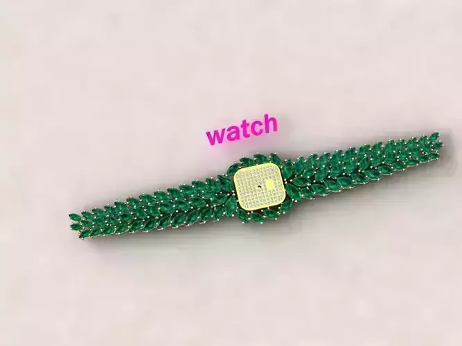 BS Women Watch Famous Luxury Brands Diamond Ladies 3D print model