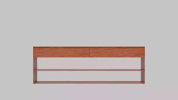 Modern Desk With Accessorie