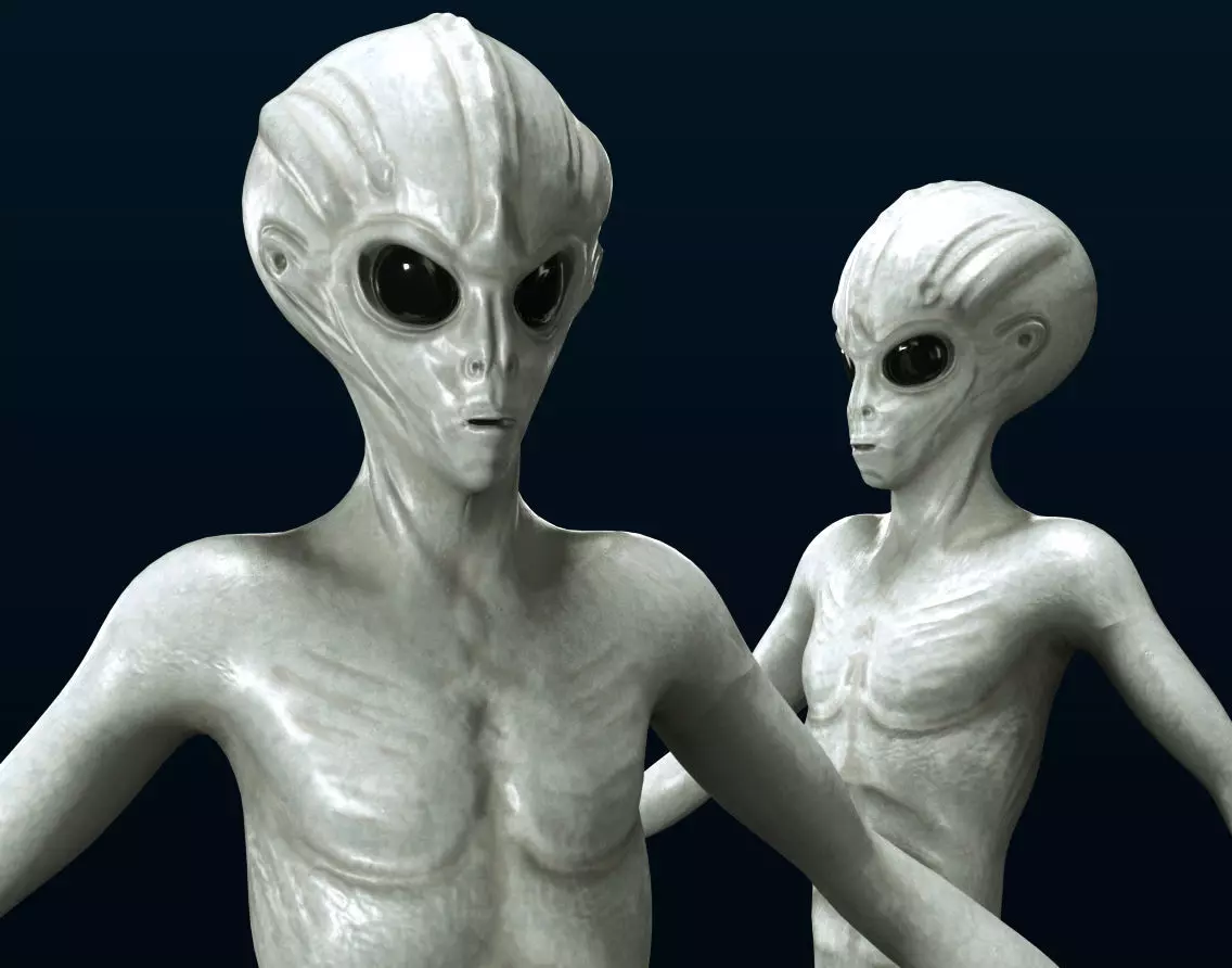 Alien Character 3D model_0