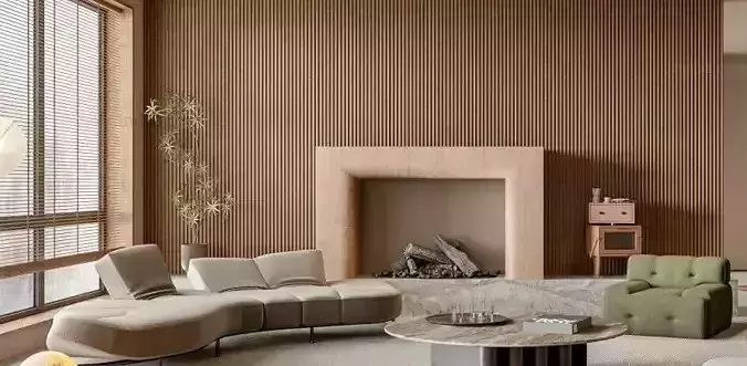 wabi sabi living room