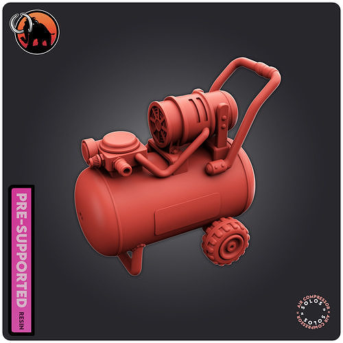 Air Compressor 3D print model