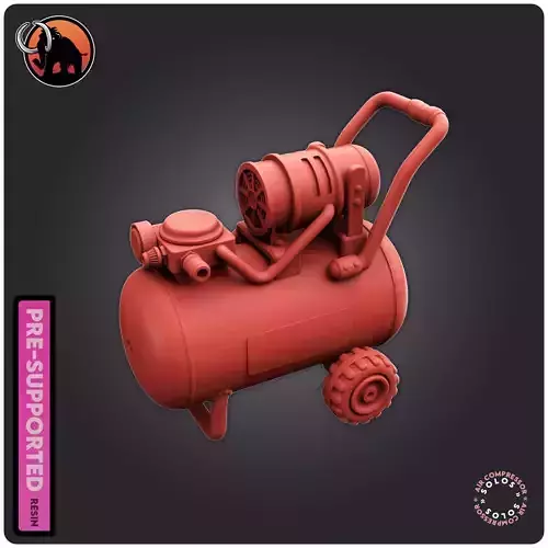 Air Compressor 3D print model