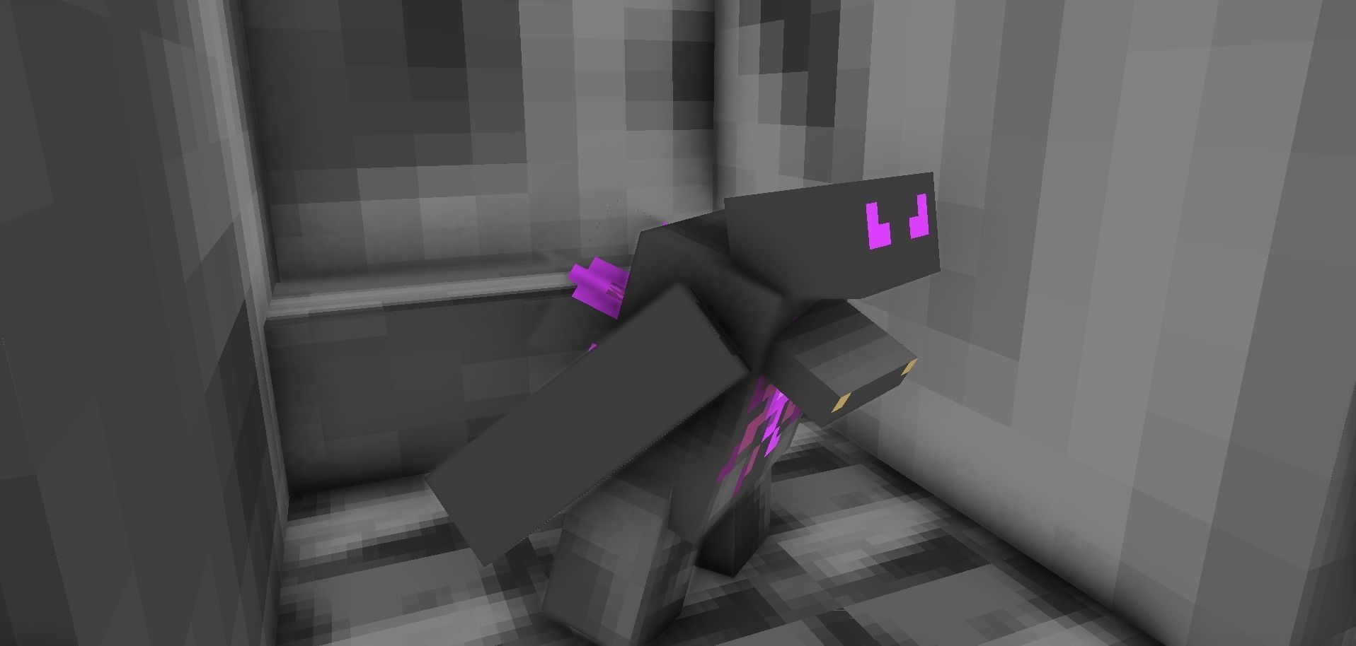 Amethyst Golem 3D model_1