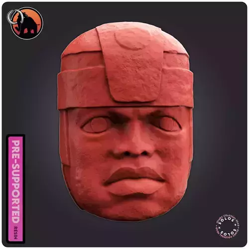 Olmec Colossal Head