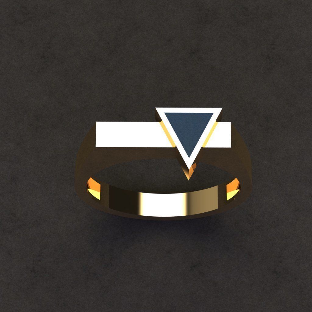 50 adet women ring 3D model_23