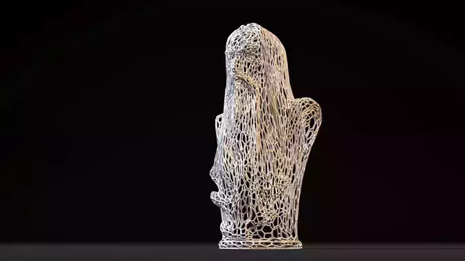 Saruman the White 3D print model