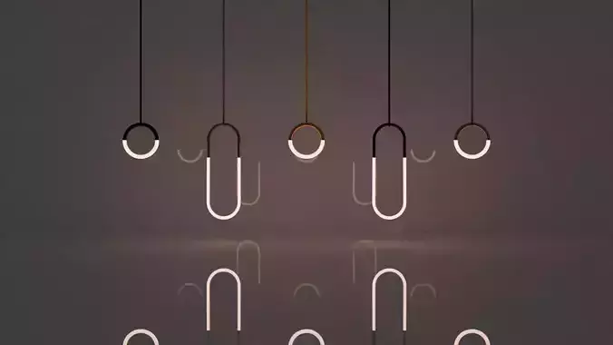 Modern Loop Lights