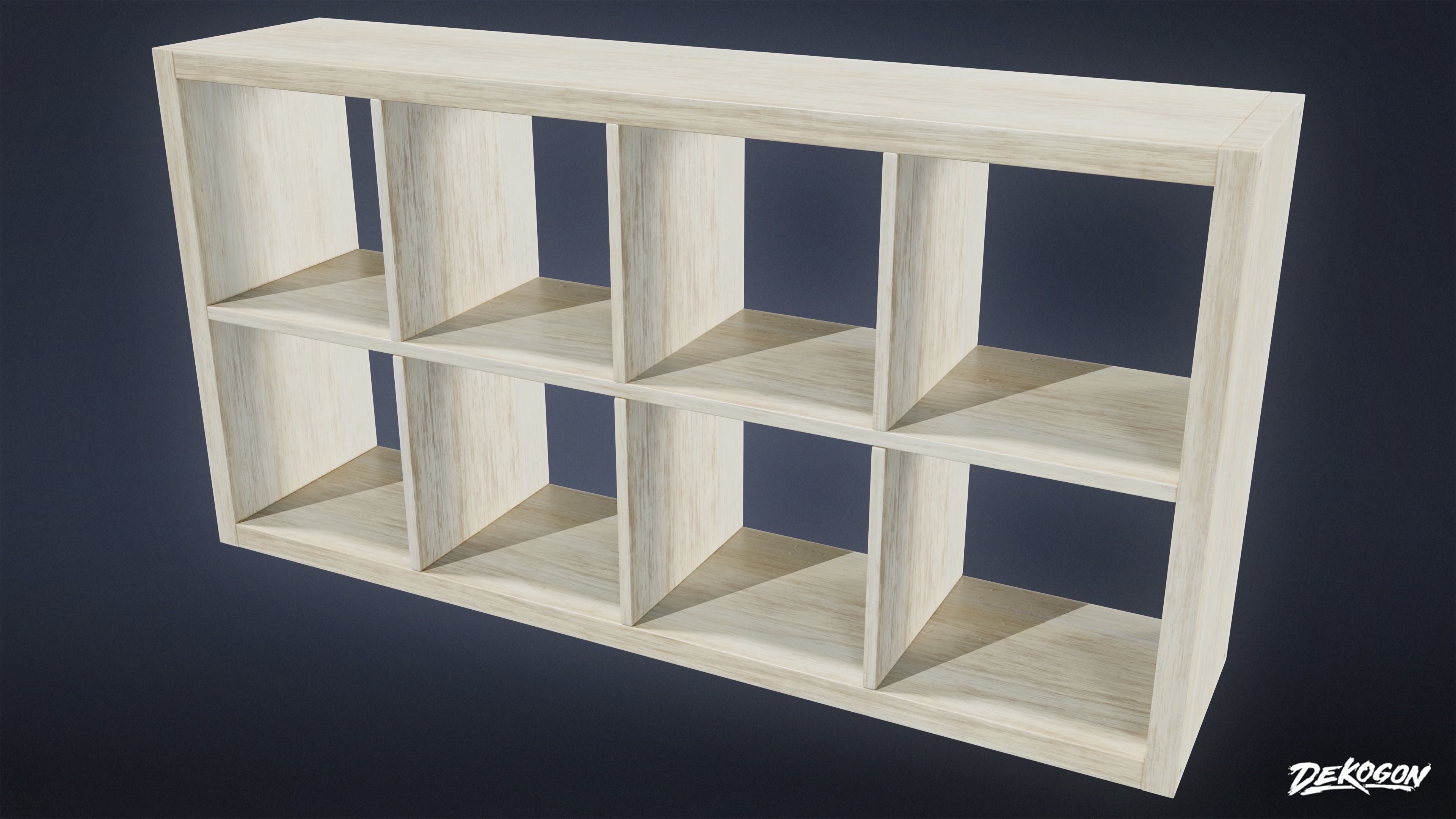 SUBURBS - Dresser Set 10 - LOW POLY AND NANITE Low-poly 3D model_3