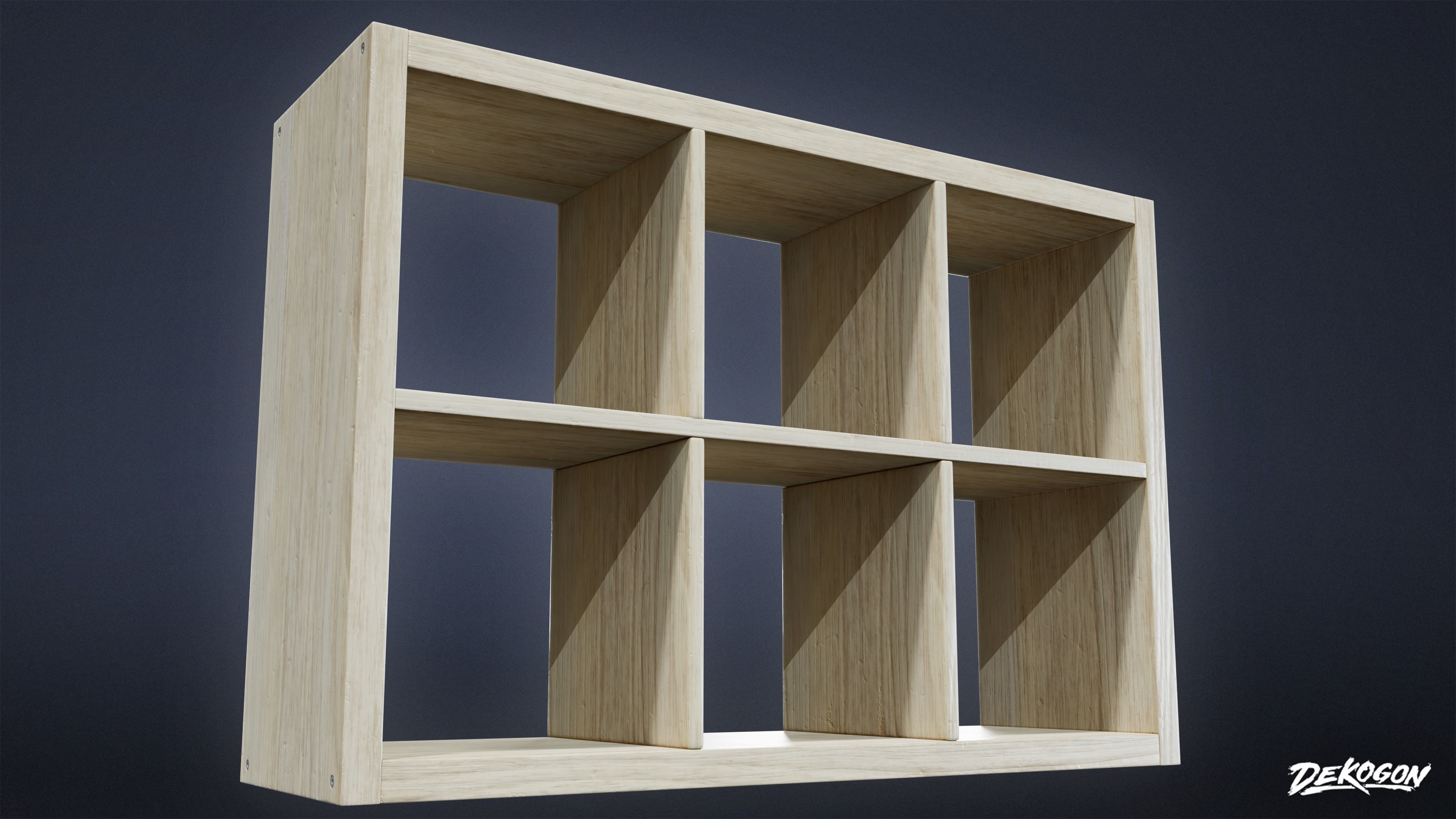 SUBURBS - Dresser Set 10 - LOW POLY AND NANITE Low-poly 3D model_4