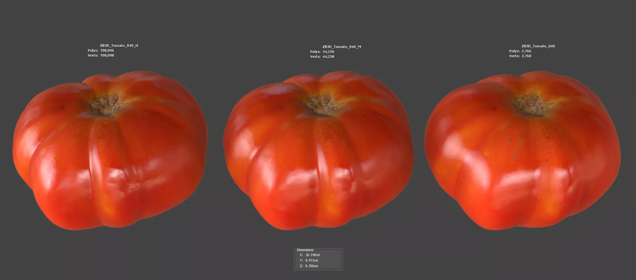 Tomato 3D model_5