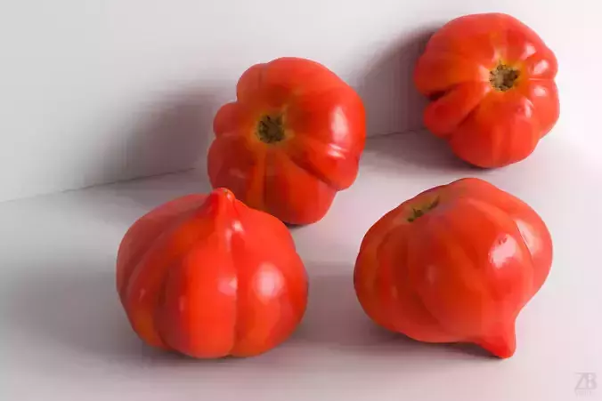 Tomato 3D model