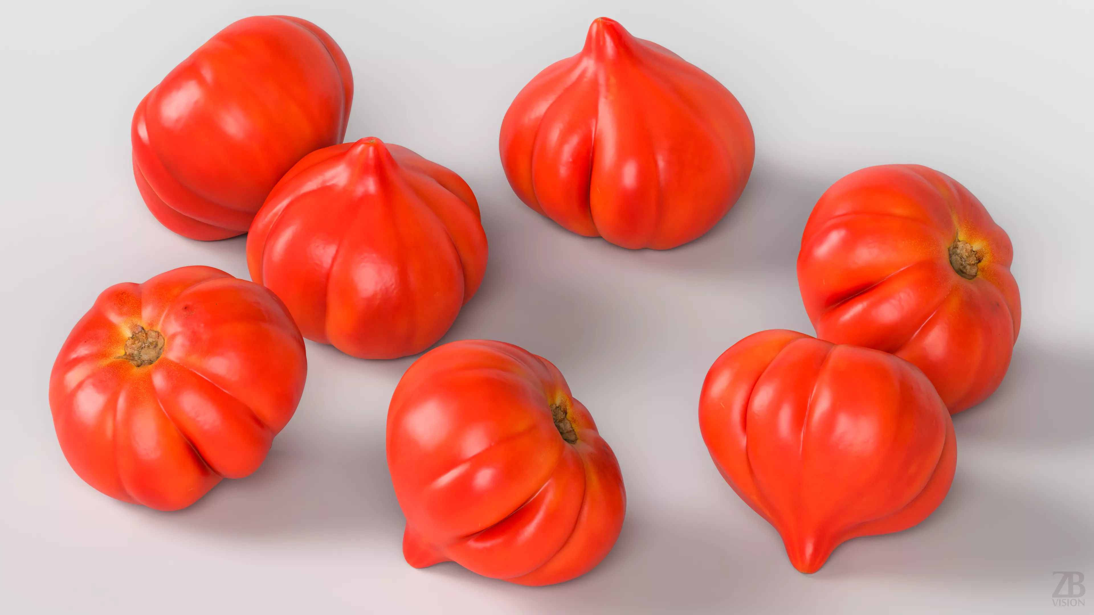 Tomato 3D model_2