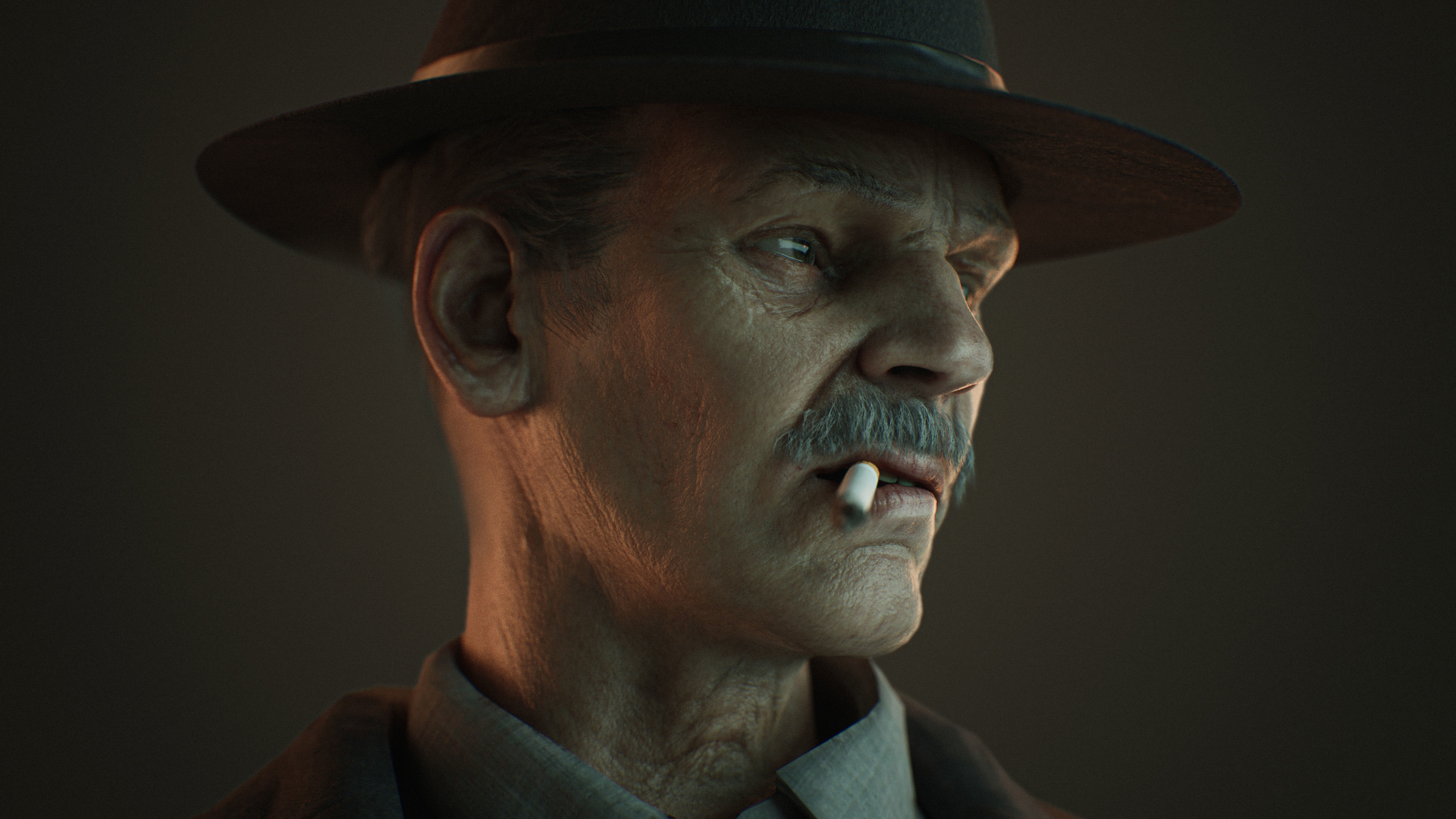 POLICE DETECTIVE - ARTHUR - Low-poly 3D model Low-poly 3D model_7