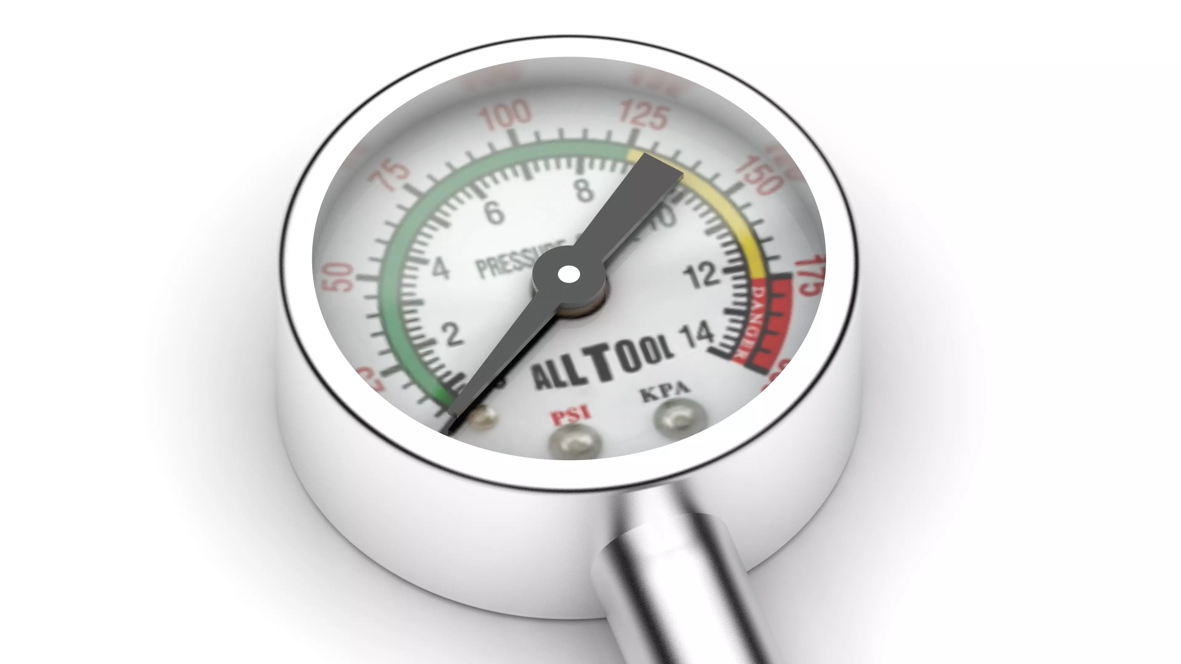 Pressure Gauge 4K 3D model