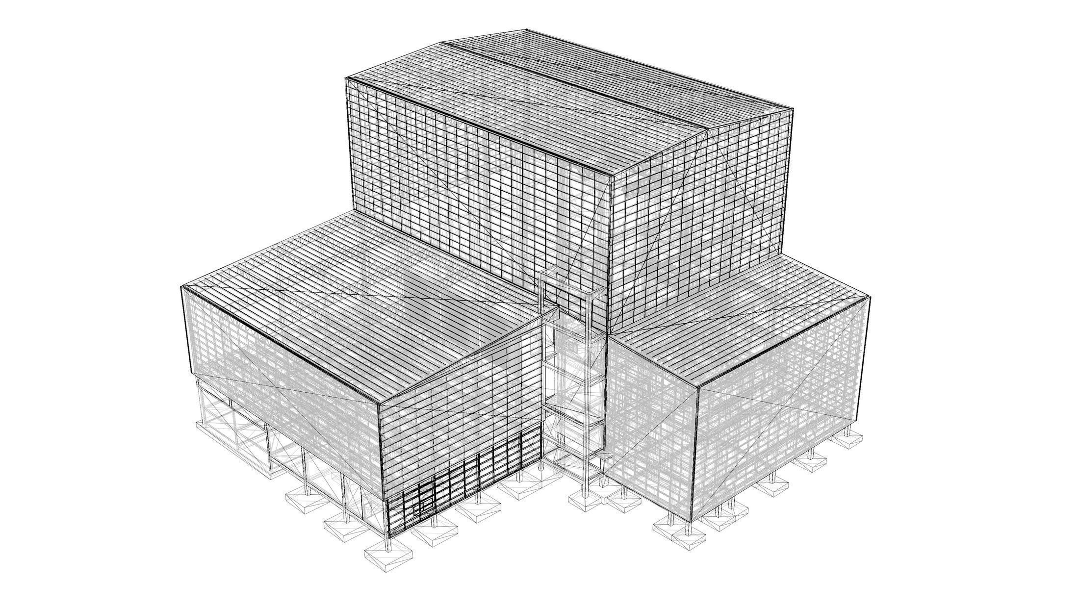 Factory structure 24i07 3D model_13