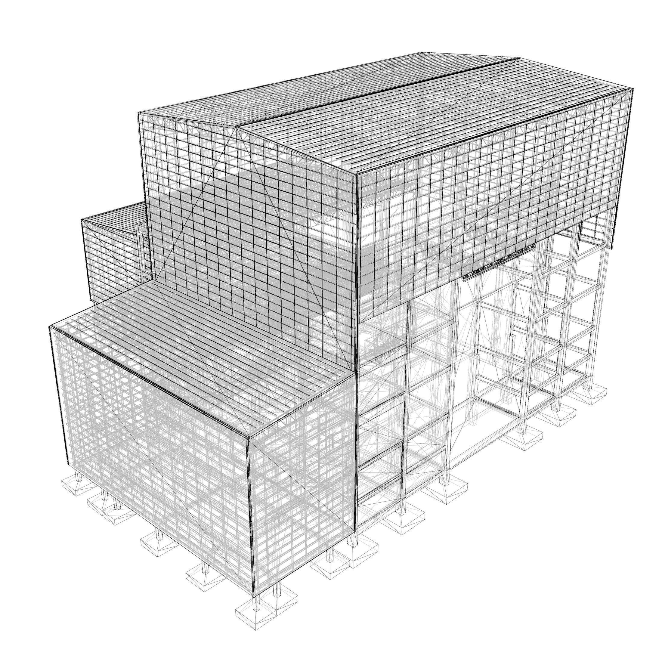 Factory structure 24i07 3D model_14