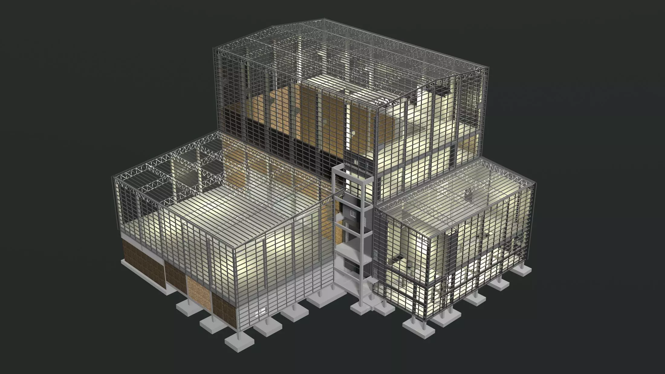 Factory structure 24i07 3D model_0
