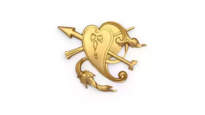 Classic carved decor ornament 485