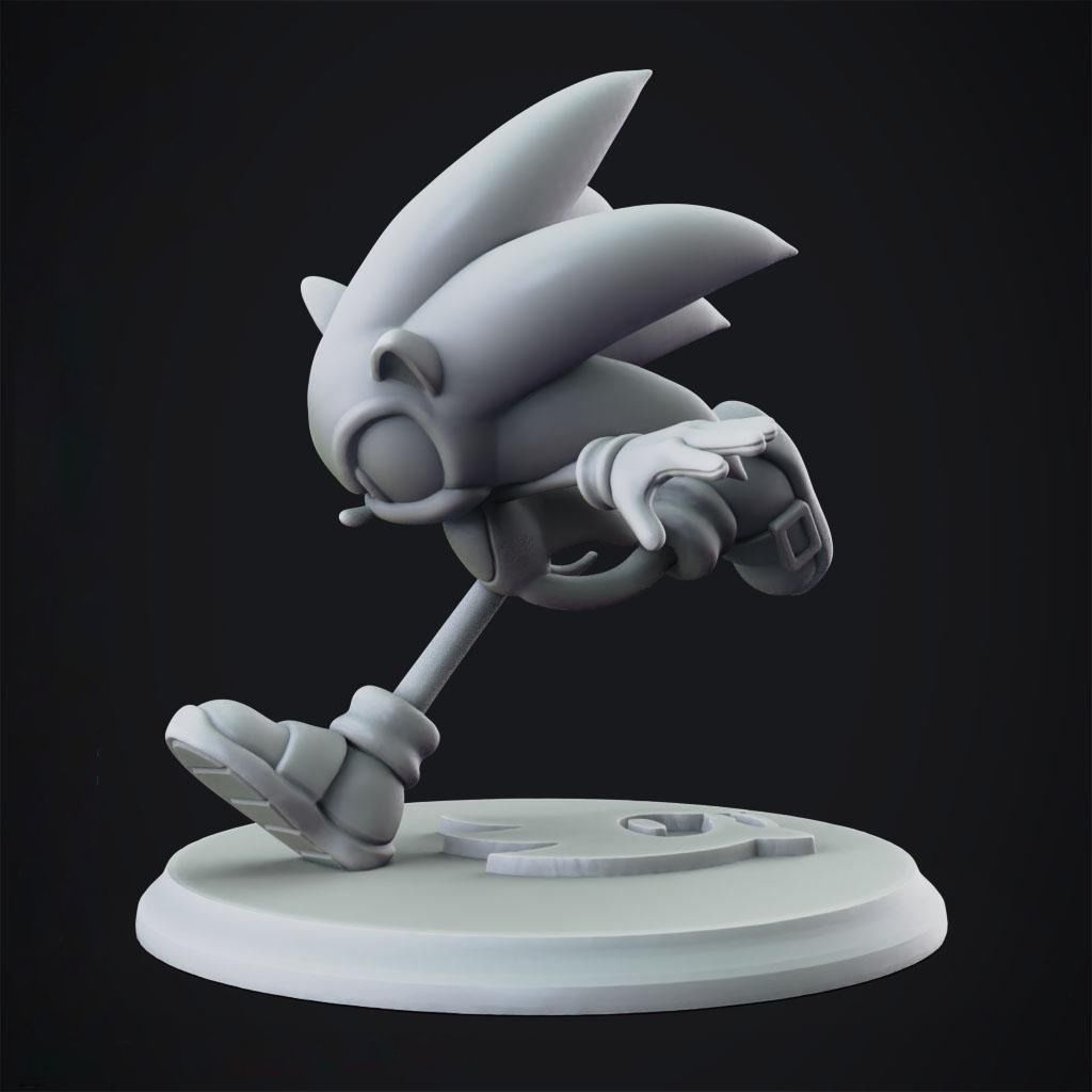 Sonic The Hedgehog 3D print model_4