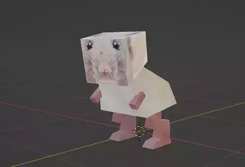 rata poligonal epic backflip Free 3D model