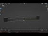 Realistic Animated Gate Low-poly 3D model_1